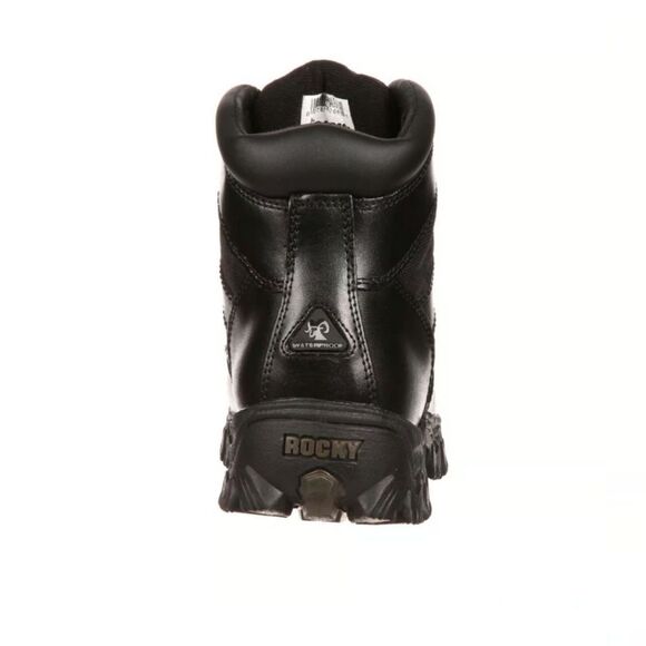 Rocky 6" Alpha Force Waterproof Public Service Boots Black Size 5.5 Women NEW - Picture 3 of 6